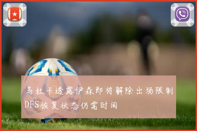 乌杜卡透露伊森即将解除出场限制DFS恢复状态仍需时间