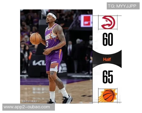 老鹰半场领先太阳CJ贡献16分布克紧随其后拿下15分